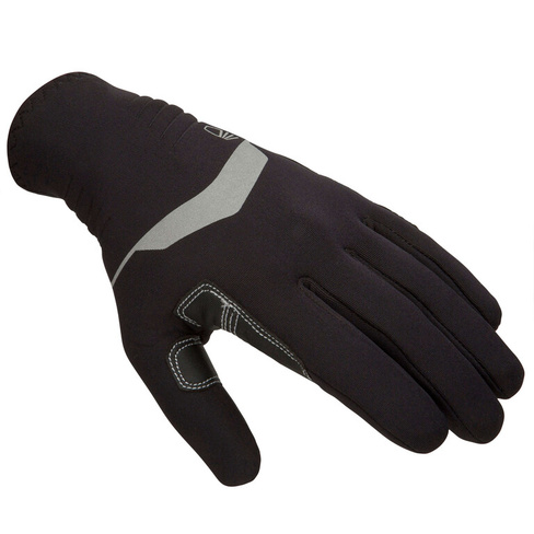Парусные перчатки неопреновые женские/мужские 1 мм 500 Tribord, черный/жемчужно-серый