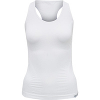 Женская футболка для йоги Hmltif с бесшовным верхом из переработанного полиамида HUMMEL, цвет weiss
