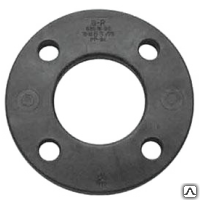 Фланец с ПП покрытием под втулку ПЭ 100 ПЭ 80 для труб