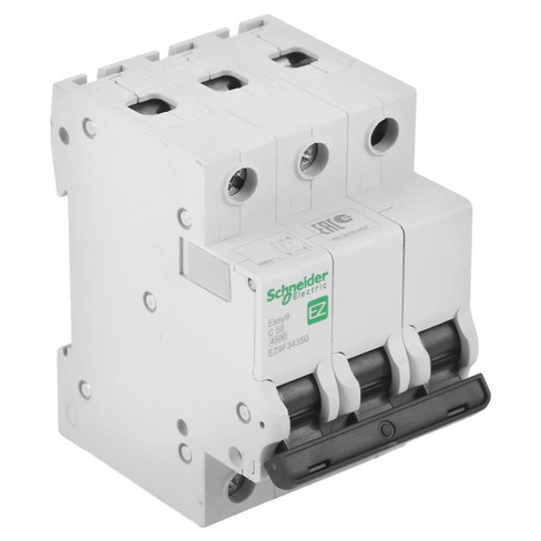 Выключатель автоматический трехполюсный С 50А Schneider Electric EZ9F34350