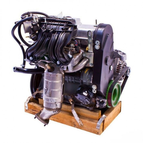 Двигатель ВАЗ-11183 1.6 8 кл "АВТОВАЗ" дроссель электронный с сцеплением