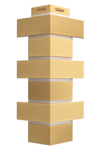 Угол фасадный Döcke FLEMISH (Желтый жженый)
