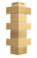 Угол фасадный Döcke FLEMISH (Желтый жженый)