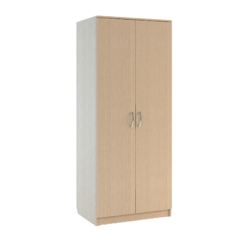 Шкаф для одежды 2-х дверный 800х550х2100 мм