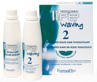 Химическая завивка для поврежденных волос в наборе FarmaVita (Италия)