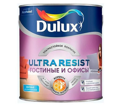 Dulux ultra resist гостиные и офисы