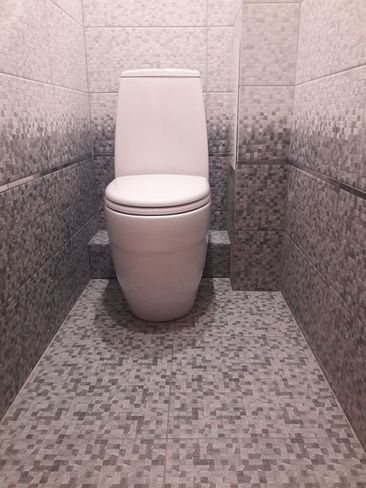 Ремонт туалета эконом 1,2 кв.м