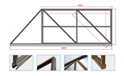 Как правильно определить размеры откатных ворот, подробное описание - Ворота Центр