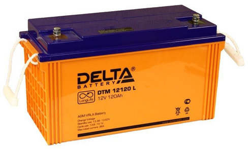 Аккумуляторная батарея Delta DTM 12120 L (12V / 120Ah) 120Ач