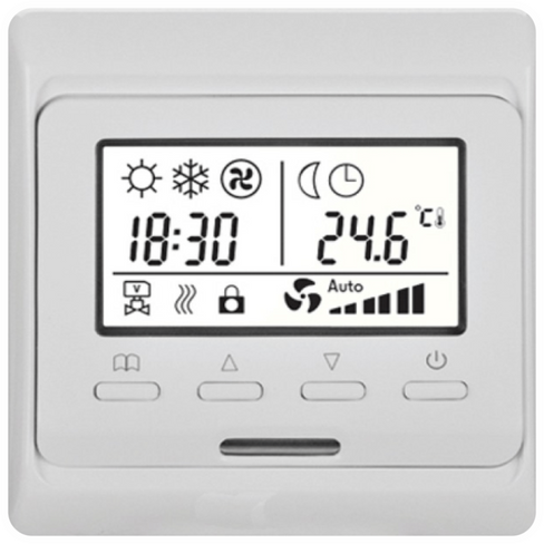 Терморегулятор теплого пола Е-51.716 белый