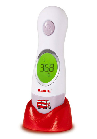 Инфракрасный ушной и лобный термометр (4 в 1) Ramili ET3030 RAMILI