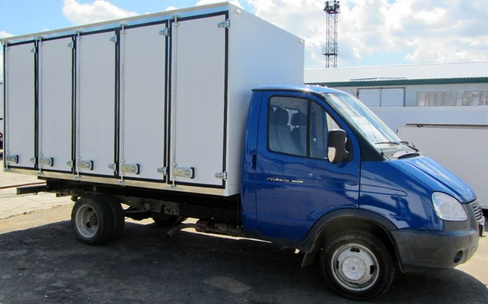 Хлебный фургон ГАЗ 3302 на 144 лотка