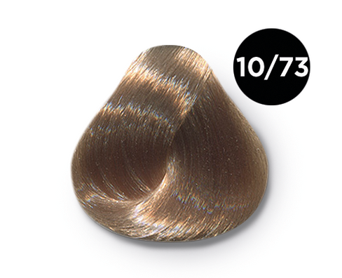 Перманентная крем-краска для волос Ollin Color (770990, 10/73, светлый блондин коричнево-золотистый, 100 мл, Блондин) Ol