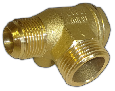 Предохранительный обратный клапан для компрессора: виды, конструкция, изготовление своими руками