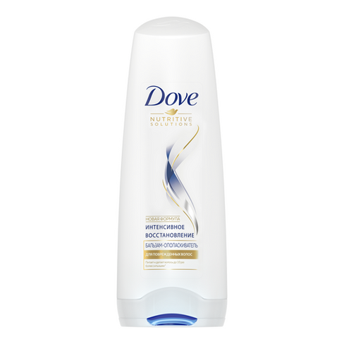 Dove DOVE Hair Therapy бальзам-ополаскиватель интенсивное восстановление для поврежденных волос, без отдушки, 200 мл