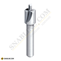 Сверло Ejot PTS Stop drill с ограничителем глубины сверления для винта Duro PT S (нержавеющая сталь A4/AISI 316), 4.9x10