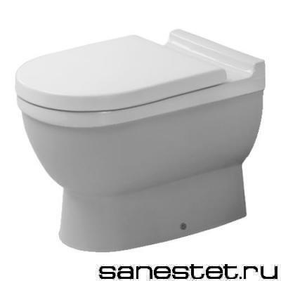 Унитаз Приставной Duravit Stark 3 124090000