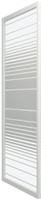 Штора торцевая Тритон Фьюжн 800, белый, полосы (DK239)