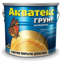 Грунт-антисептик Акватекс бесцветный 3л