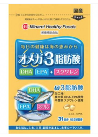 Minami Сквален с Омега-3 (62 капсулы на 31 день) MINAMI
