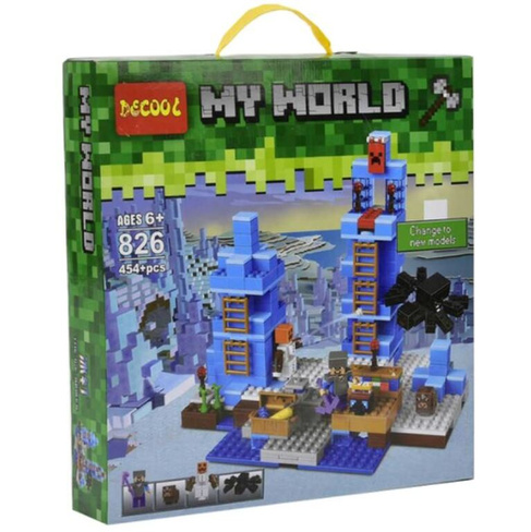 Конструктор MY WORLD DECOOL 826 (454 дет.)