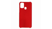 Накладка силикон для Samsung Galaxy M31\M315 Красная (с магнитом)