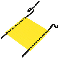 Координационная лестница onlytop, 6 м, толщина 2 мм, цвет желтый ONLYTOP