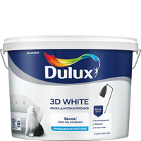 3D White, матовая, для стен и потолков, Dulux, 2,5 л