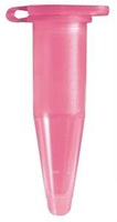 Пробирки микроцентрифужная эппендорфа 1,5 мл с делениями, цвет розовый, полипропилен, Италия, fl medical, 500 шт/упак