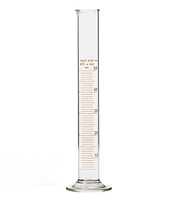 Цилиндр мерный 1-50-2, 50 мл, со стеклянным основанием, с носиком