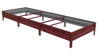 Удачная грядка длина 3 метра ширина 0,65 метра высота 20 см 3005 винно-красный