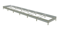 Удачная грядка длина 6 метров ширина 0,65 метра высота 20 см цинк