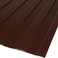 Профнастил С-8 RAL 8017 коричневый шоколад 2000х1200х0,4мм (2,4 кв.м.)