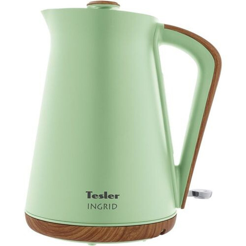 Чайник электрический TESLER KT-1740, 2200Вт, зеленый