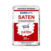 Шпатлевка Еврогипс Saten 25 кг (финишная)