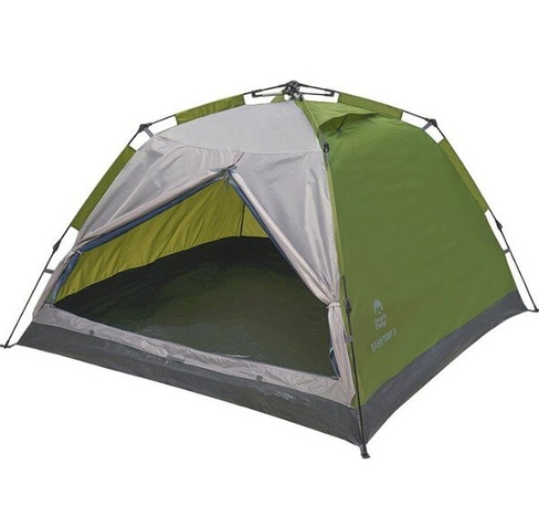 Палатка Jungle Camp Easy Tent 2, цвет зеленый/серый, 70860