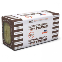 Плита URSA 36 PN TERRA Шумозащита 1250-610-50 10 листов (7,62м2/0,381м3)