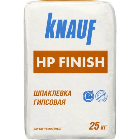 Шпаклевка гипсовая ХП-финиш 25 кг Knauf 1 уп 50 шт