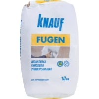 Шпаклевка гипсовая Фуген 10 кг KNAUF 1 уп 117 шт 172174