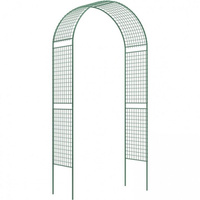 Арка садовая разборная «Сетка широкая» 2,5 х 0,5 х 1,2 м Россия