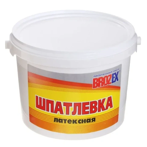 Шпатлевка латексная 3.0 кг BROZEX ЛКЗ x 4/192