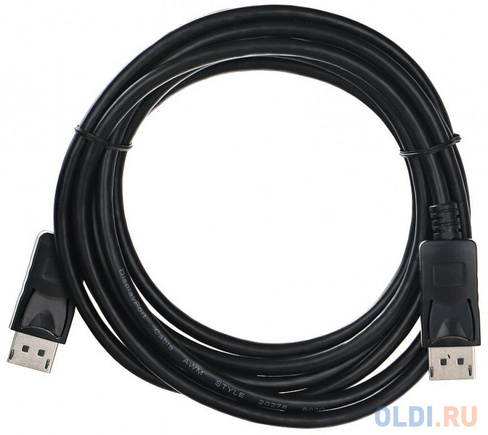 Кабель соединительный DisplayPort - DisplayPort 1.2V 4K@60Hz 3м Telecom