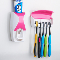Дозатор для зубной пасты с держателем для щёток