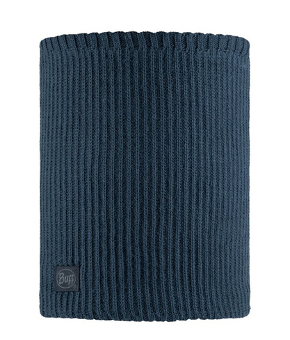 Шарф Buff Knitted & Fleece Neckwarmer Rutger Steel Blue, US:one size, 129695.701.10.00 BUFF