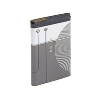 Аккумулятор luazon bl-5c, для портативных колонок, мобильных устройств, 3.7 в, 1020 мач Luazon Home
