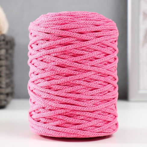 Шнур для вязания без сердечника 70% хлопок, 30% полиэстер ширина 3мм 100м/160±10гр (129) Softino