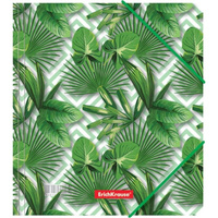 Пластиковая папка для тетрадей ErichKrause Tropical Leaves