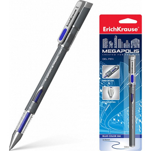 Гелевая ручка ErichKrause MEGAPOLIS Gel