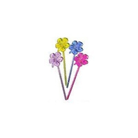 Пики для канапе «Цветы» [200шт] L=7.5см разноцветные Melchert 6050261 303023