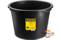 Таз STAYER 40 л строительный круглый